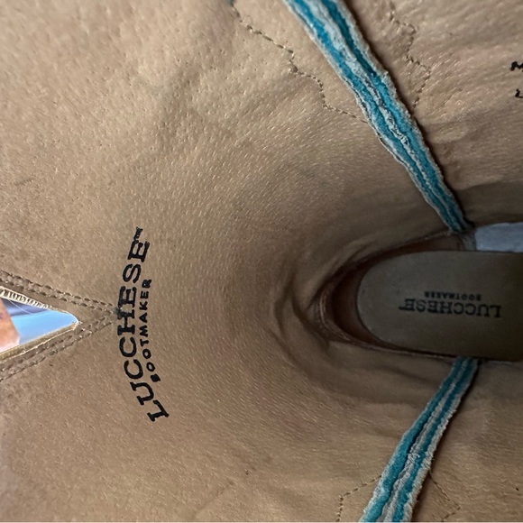 Lucchese Womens Caiman Cowboy Boots - Picture 6 of 8